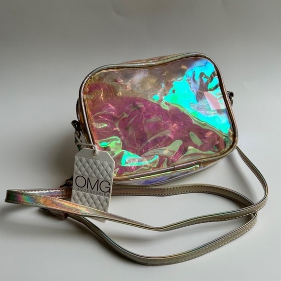 NWT OMG Unicorn Iridescent Crossbody Bag - Picture 7 of 9